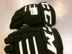 Used CCM TACKS 4R2 Senior Gloves Black 13