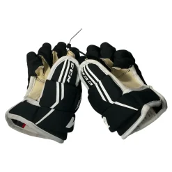 Used CCM TACKS 4R2 Youth Gloves Black 9"