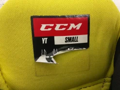 Used CCM TACKS 9550 Youth Pant Black And Yellow SM