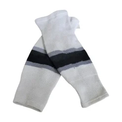 Used CCM YOUTH SOCKS Hockey Sock White Youth