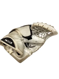 Used CCM YTFLEX 2 Youth Goalie Catcher White