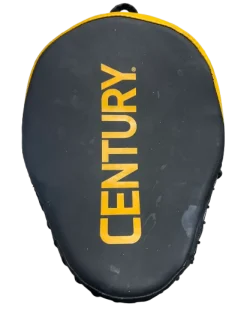 Used Century CENTURY PUNCH MITT SINGLE Boxing Accessory Black And Gold