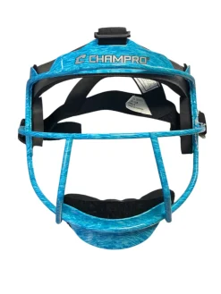Used Champro FIELDER MASK BB/SB Fielders Mask Royal Blue One Size