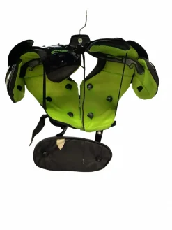 Used Champro SCORPION FB Shoulder Pads Black MD