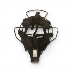 Used Champro UMP MASK WITH THROAT GUARD Umpire Mask