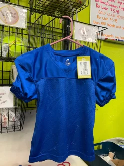 Used Champro YS PRACTICE JERSEY FB Top Youth Royal Blue SM