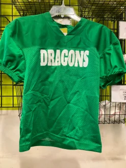 Used Champro YXL PRACTICE JERSEY FB Top Youth Green XL