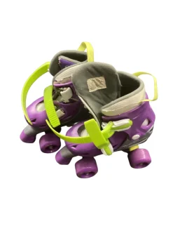 Used Chicago SKATES Junior Roller Quad Skates Purple Adjustable
