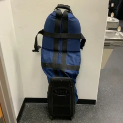 Used CLUB GLOVE TRAVEL BAG Travel Bag Navy Blue