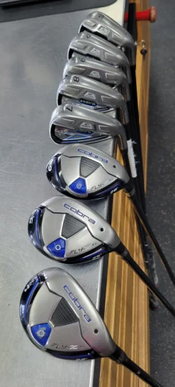 Used Cobra FLY Z 456 HYBRID 7-SW Mens Iron Set RH 4I-SW