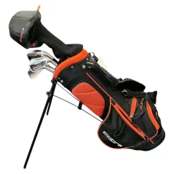Used Cobra KING JR Jr Package Set RH Black And Orange 7 Piece