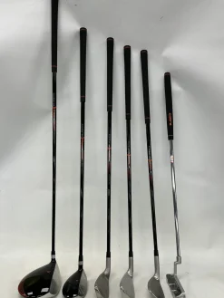 Used Cobra KING JR Jr Package Set RH Black And Orange 7 Piece