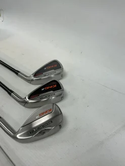 Used Cobra KING JR Jr Package Set RH Black And Orange 7 Piece