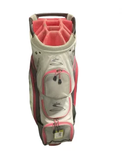 Used Cobra PINK/GREY GOLF BAG Womens Stand Bag Grey