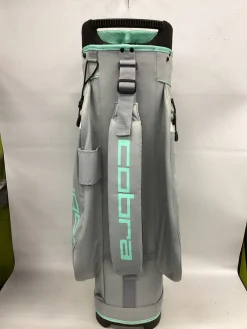 Used Cobra 14 SLOT WOMENS CART BAG Womens Cart Bag Silver
