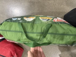 Used Coleman 4 PERSON TENT Multi-person & Family Tent Orange 4-person