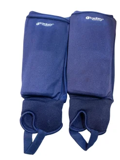 Used Cranbarry BLUE SHIN GUARDS FH Shin Guards Navy Blue 10