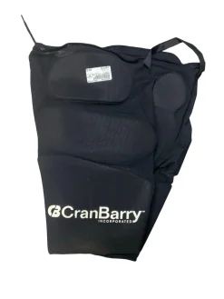 Used Cranbarry GOALIE PANT FH Shin Guards Black 6"