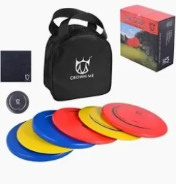 Used CROWN ME DISC GOLF STARTER SET 9PCS Other Golf Disc