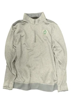 Used CSU Under Armour 1/4Zip Sweatshirt Grey 2X