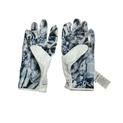 Used Cutters BB/SB Batting Gloves White SM