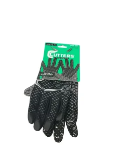 Used Cutters GAME DAY FB Gloves Black L/XL