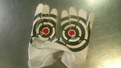 Used Cutters RECEIVER GLOVE FB Gloves Red LG