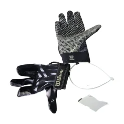 Used Cutters RECEIVER YOUTH GLOVES FB Gloves Black S/M