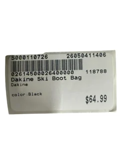 Used Dakine Ski Boot Bag Black