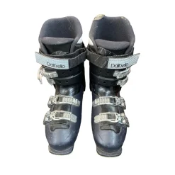 Used Dalbello ASPIRE Girls DH Ski Boot Black 245 MP - M06.5 - W07.5