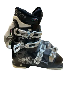 Used Dalbello ASPIRE 7.7 Mens DH Ski Boot Black 255 MP - M07.5 - W08.5