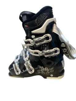 Used Dalbello ASPIRE 7.7 Mens DH Ski Boot Black 255 MP - M07.5 - W08.5