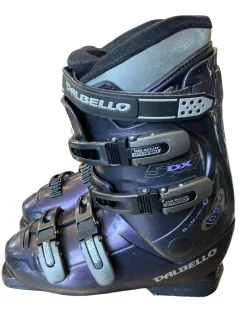Used Dalbello DUOFLEX Womens DH Ski Boot Purple 270 MP - M09 - W10