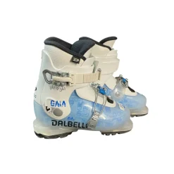 Used Dalbello GAIA 2 Girls DH Ski Boot Royal Blue 195 MP - Y13