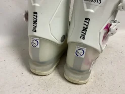 Used Dalbello GAIA 4 Girls DH Ski Boot White 225 MP - J04.5 - W5.5