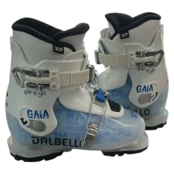 Used Dalbello GAIA 2 GW Girls DH Ski Boot White 195 MP - Y13