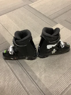 Used Dalbello GREEN GAIA 2 Girls DH Ski Boot Black 205 MP - J01