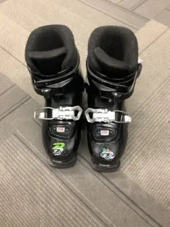 Used Dalbello GREEN GAIA 2 Girls DH Ski Boot Black 205 MP - J01