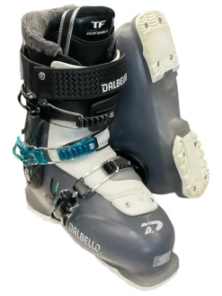 Used Dalbello KYRA 85 Womens DH Ski Boot Black 255 MP - M07.5 - W08.5