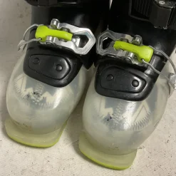 Used Dalbello MENACE 2.0 Boys DH Ski Boot Black And Orange 230 MP - J05 - W06