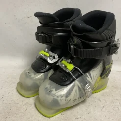 Used Dalbello MENACE 2.0 Boys DH Ski Boot Black And Orange 230 MP - J05 - W06