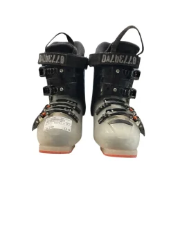 Used Dalbello MENACE 4 SZ 21.5 Boys DH Ski Boot Black 215 MP - J03