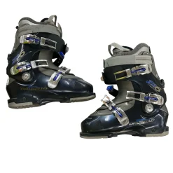 Used Dalbello ZS6 Womens DH Ski Boot Navy Blue 265 MP - M08.5 - W09.5
