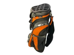 Used Datrek 14 WAY CART BAG Mens Cart Bag Orange