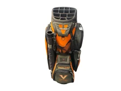 Used Datrek 14 WAY CART BAG Mens Cart Bag Orange
