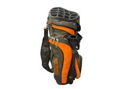 Used Datrek 14 WAY CART BAG Mens Cart Bag Orange
