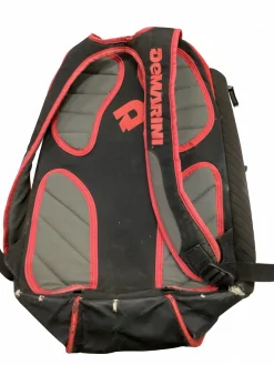 Used Demarini BAT BACKPACK BB/SB Player Backpack Black And Red