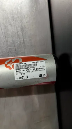 Used Demarini UPRISING BALANCE BB/SB USA 2 1/2 Bat 31
