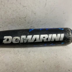 Used Demarini Vexxum VXR14 USSSA 2 5/8 Baseball Bat Black And Carolina Blue 31