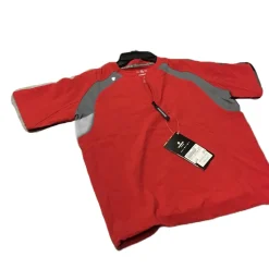 Used Demarini YOUTH GAME DAY BATTING PRACTICE JACKET BB/SB Jersey Red SM